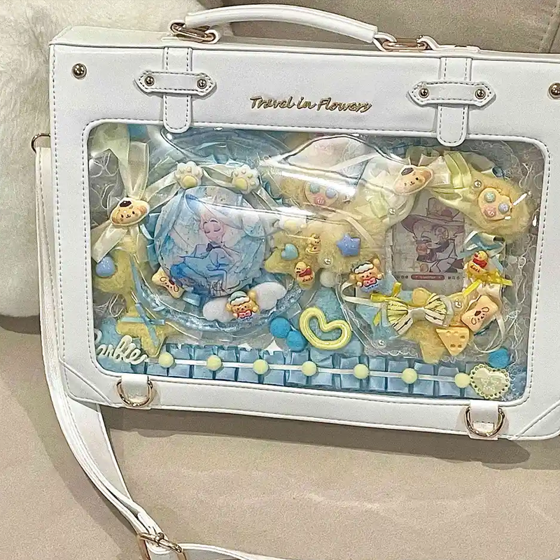 【GOODS】痛バッグ 学生 JK リュックサック 2way Q2491