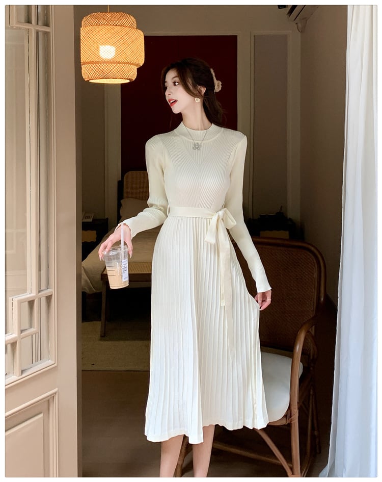 【dress】ニットワンピース　M25478