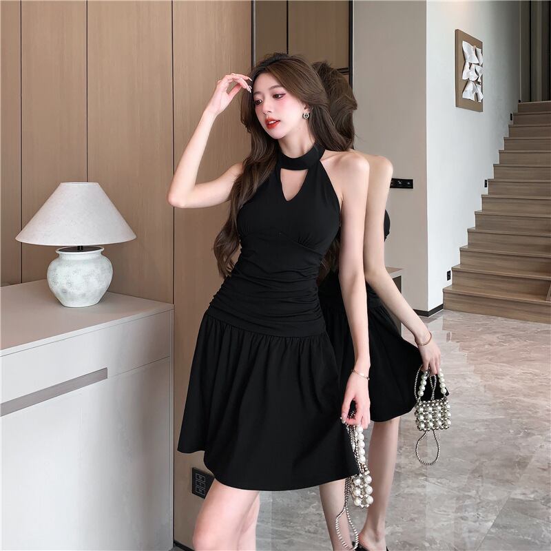 【dress】ホルターネックワンピース G20460