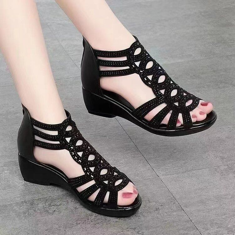 【shoes】カットワークサンダル　M30225