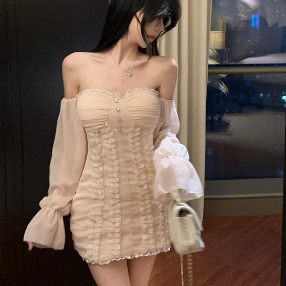 【dress】ベアトップワンピース　M29345