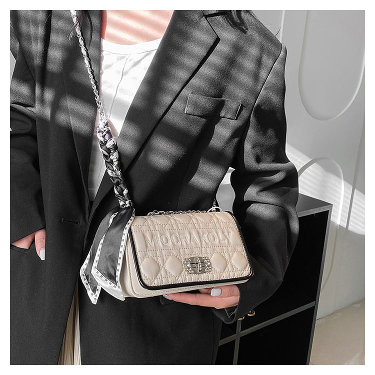 【小物】ジッパー肩掛け斜め掛けバッグG20153