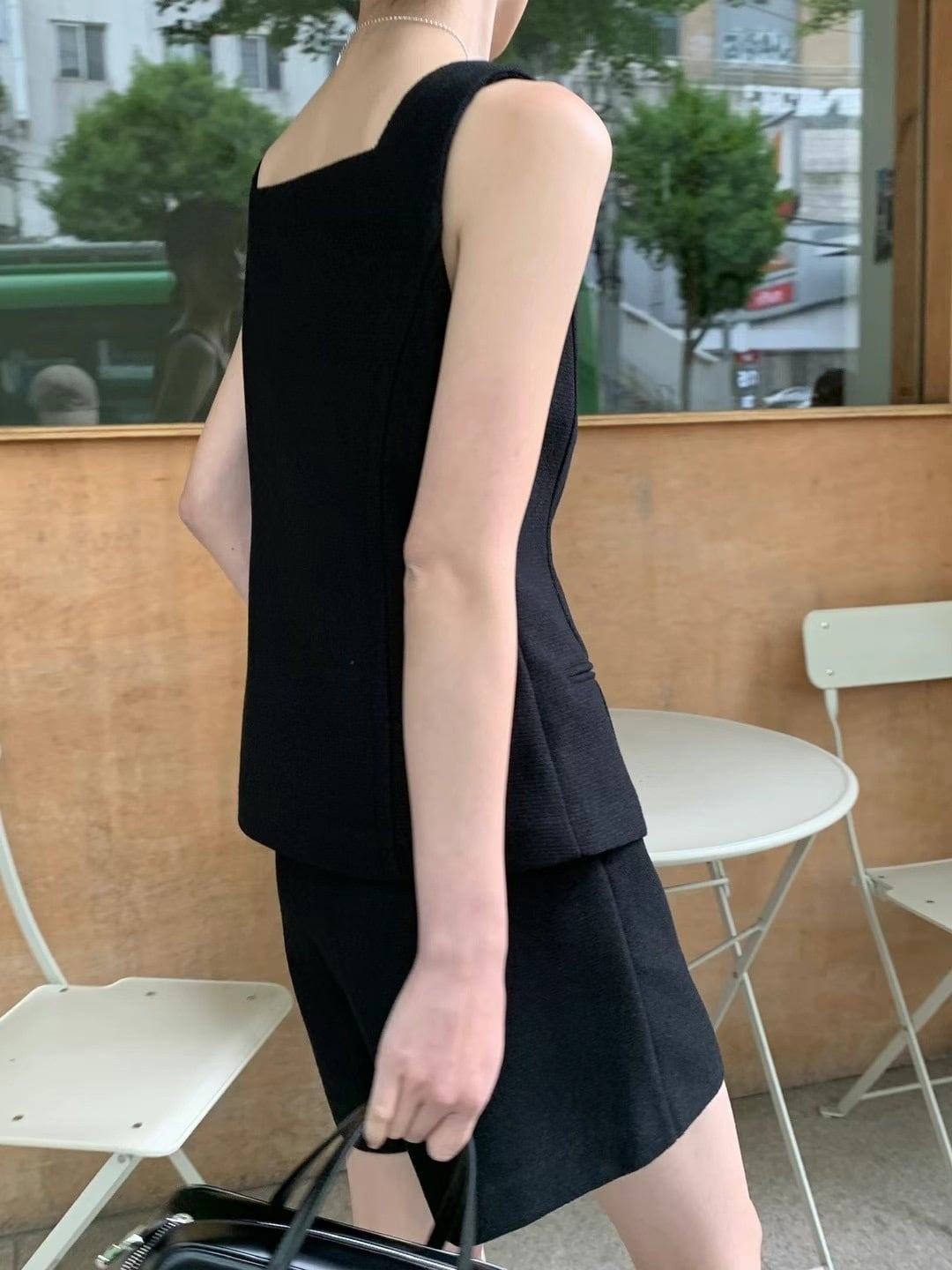 【set】ベスト×ショートパンツセット　M24987
