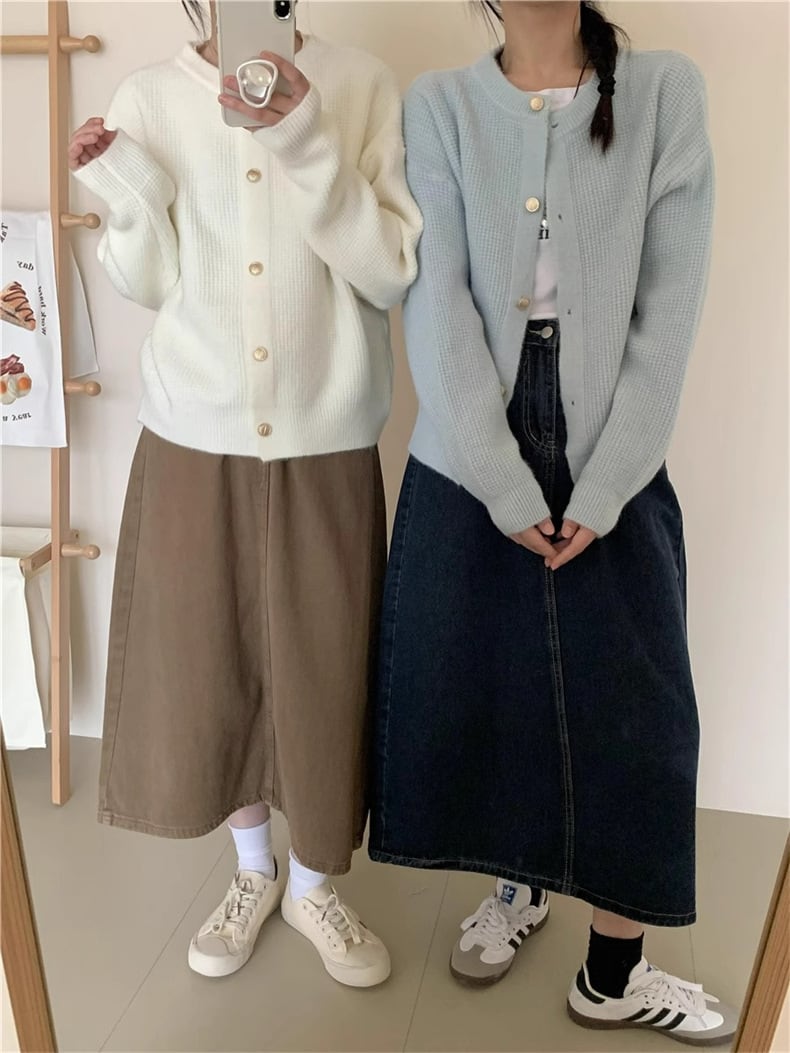 【outer】ニットカーデ　M25959