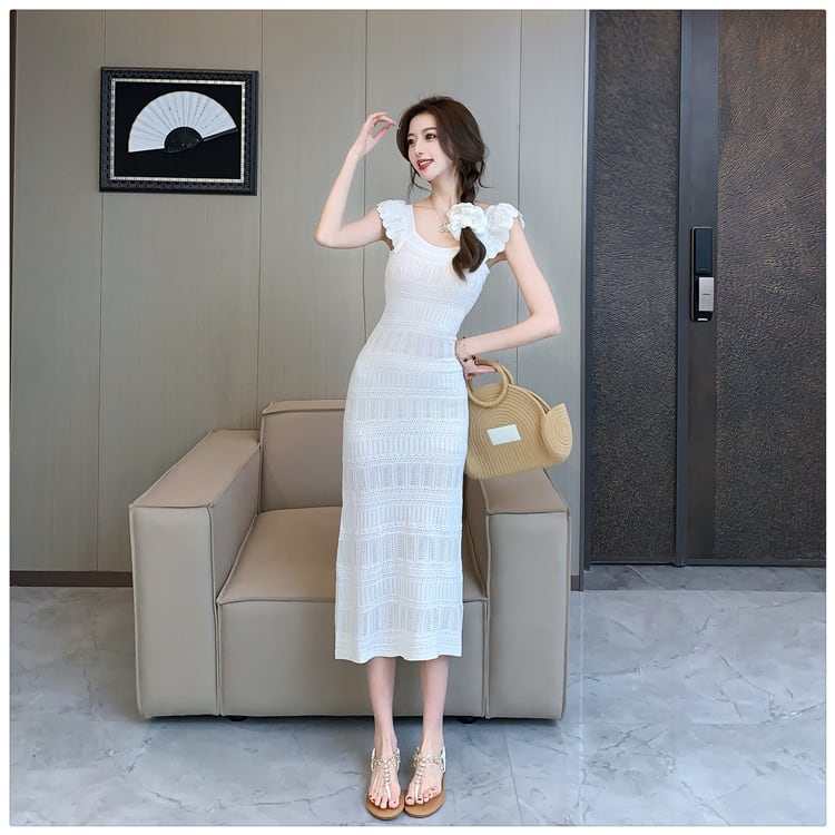 【dress】ニットワンピース　M24654