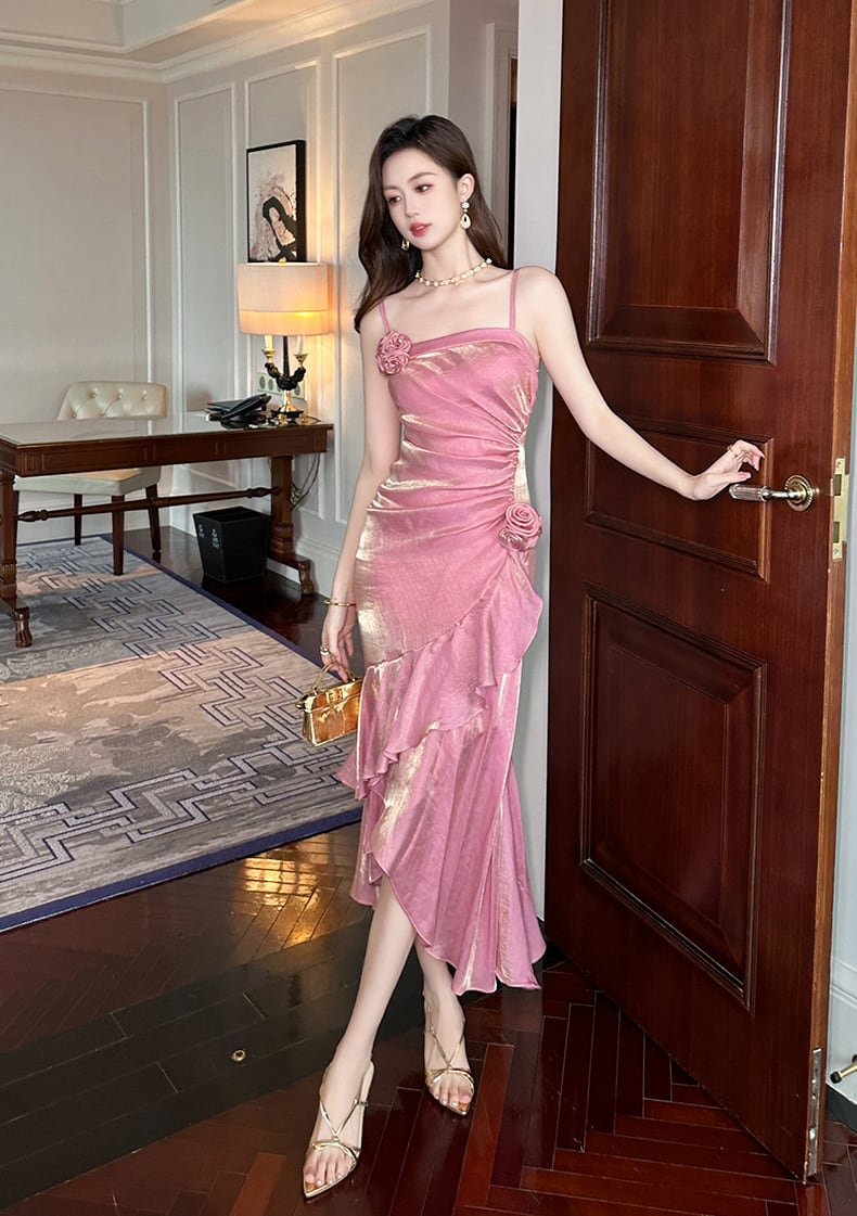 【dress】マーメイドキャミワンピース　M25072