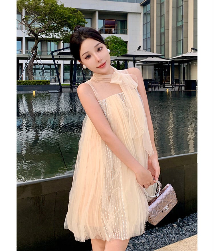 【dress】ノースリーブワンピース　M25288