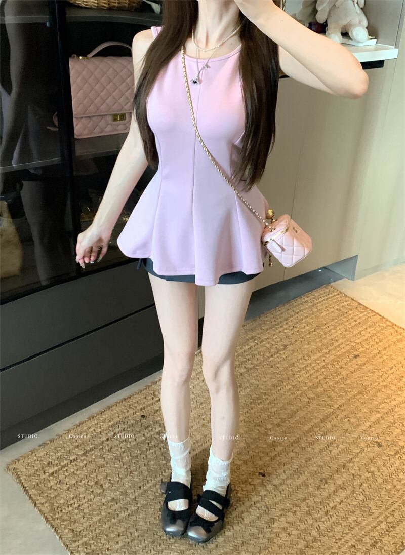 【tops】ノースリーブバックレストップス　M29979