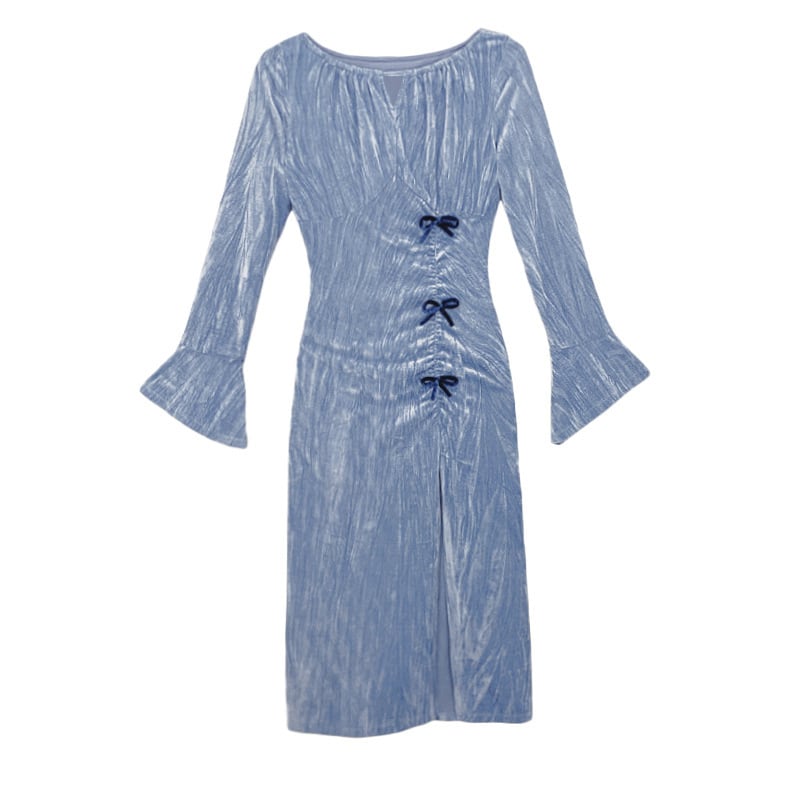 【dress】スリットワンピース　M28544