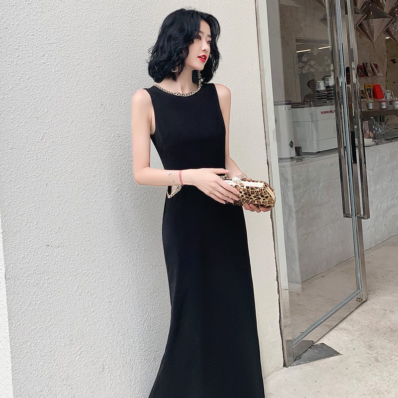 【dress】ウエストカットワンピース　M24191