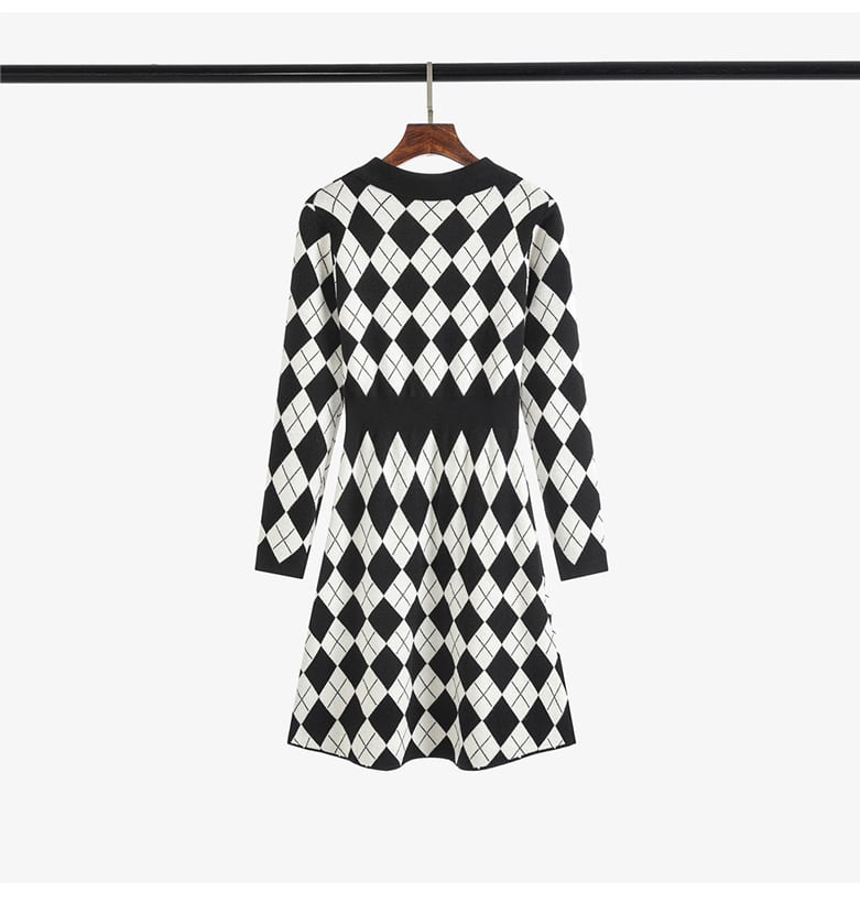 【dress】ニットワンピース　M25464
