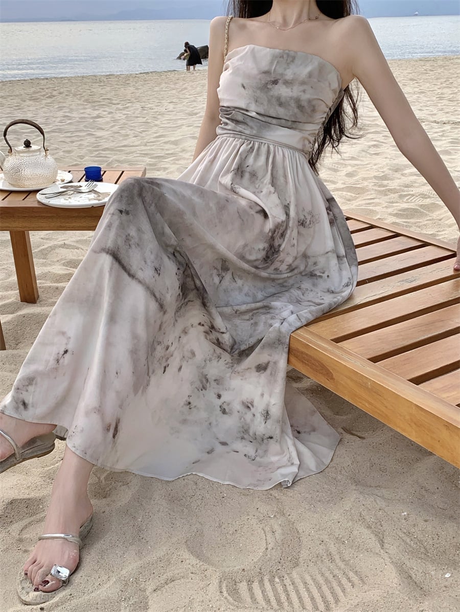 【dress】ベアトップワンピース　M25294