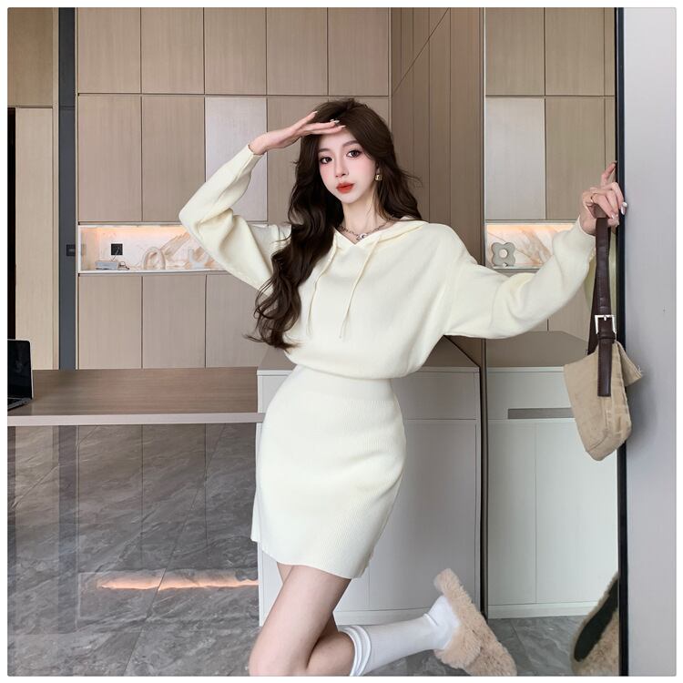 【dress】フード付きワンピース　M19004