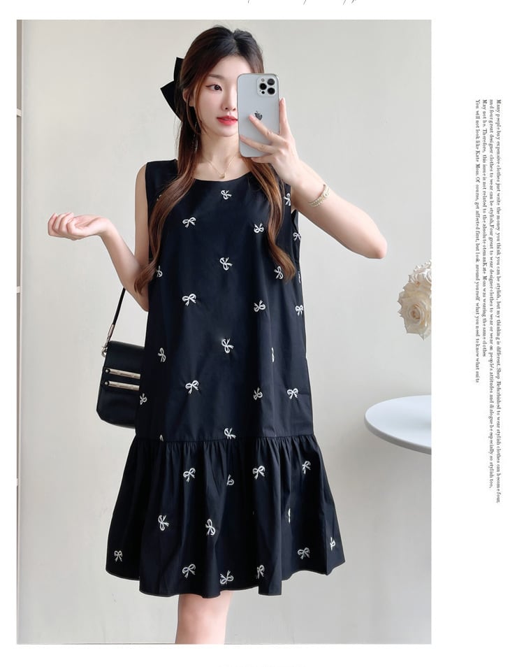 【dress】ノースリーブワンピース　M24645