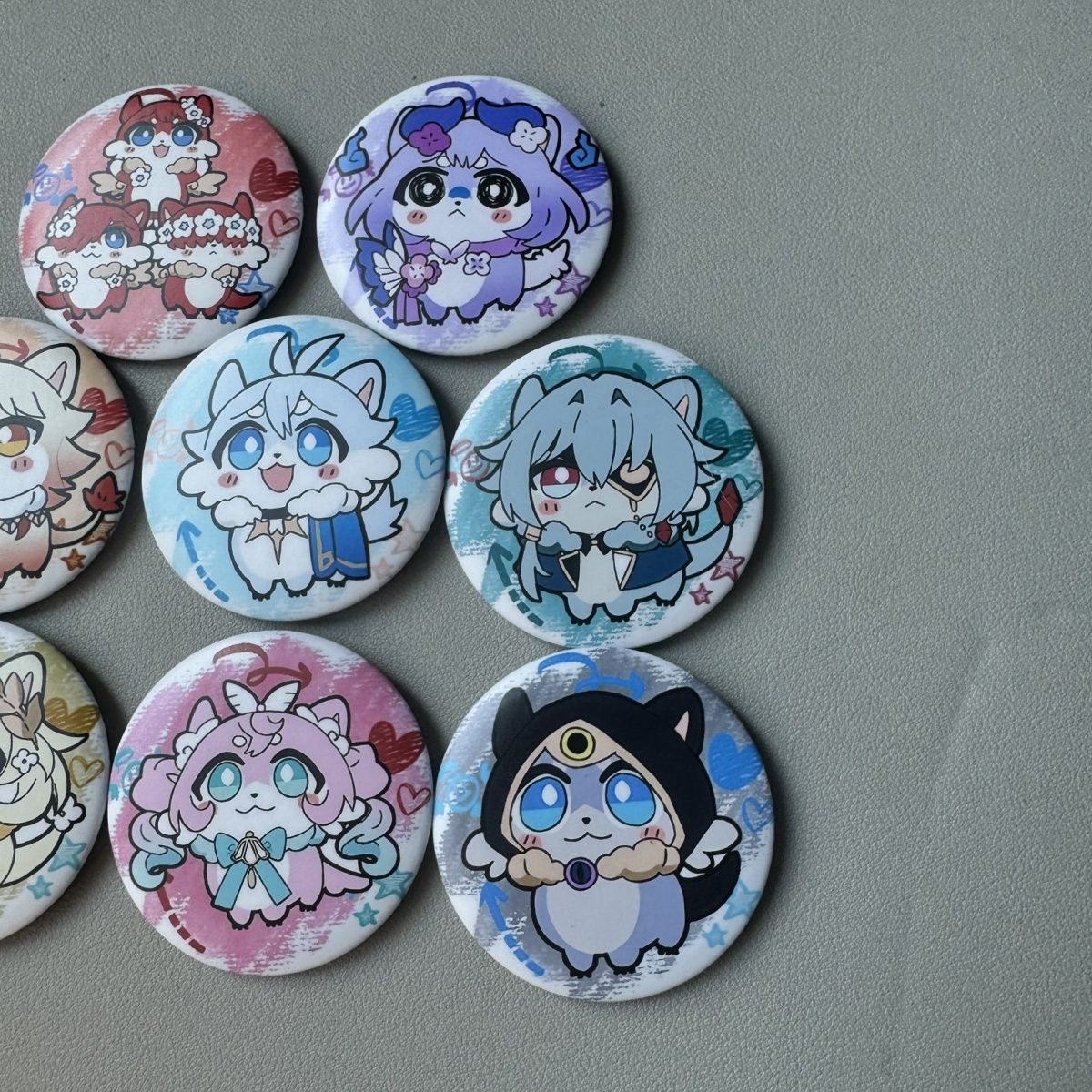 【GOODS】崩壊スターレイル キメラ セット 缶バッジ Q2233