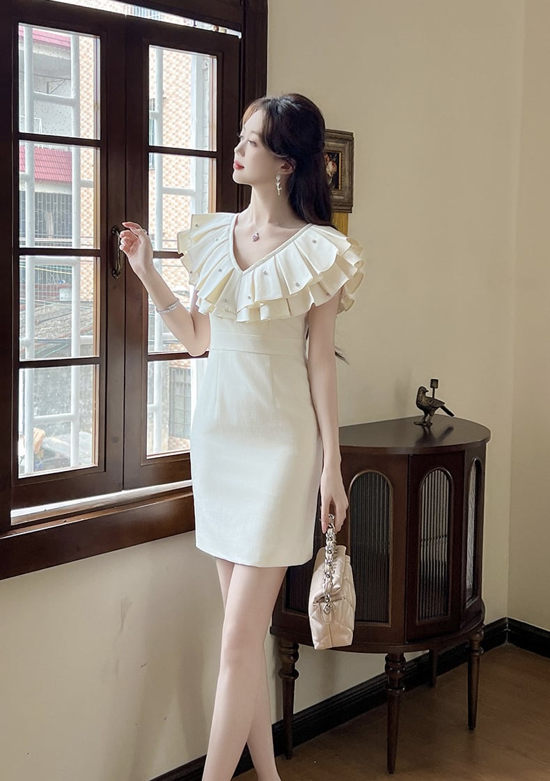 【dress】フリルワンピース　M24199