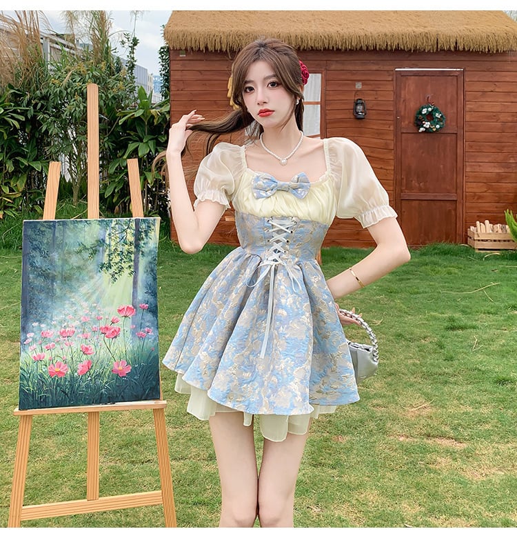 【dress】デートワンピース　M25235