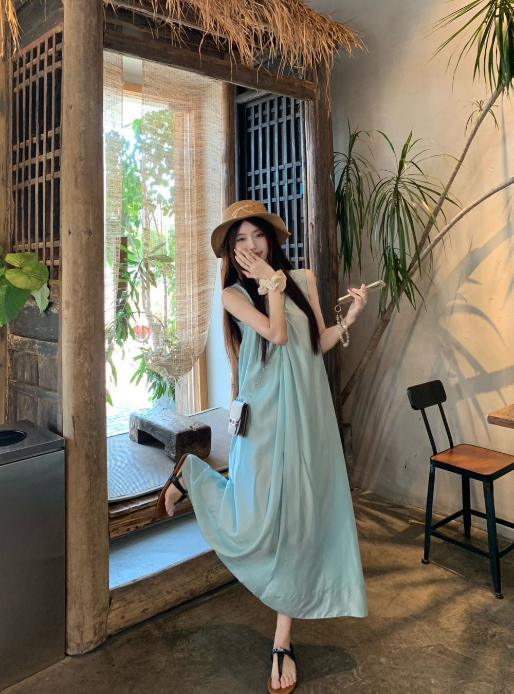 【dress】ノースリーブワンピース　M24956