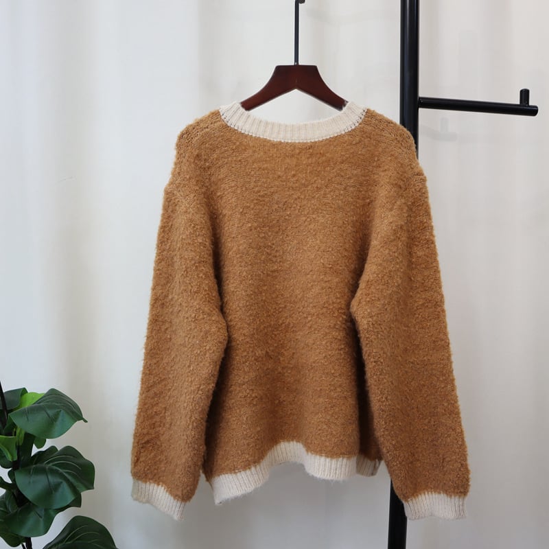 【outer】ニットカーデ　M25394