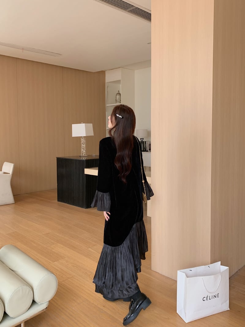 【dress】ドッキングワンピース　M29327