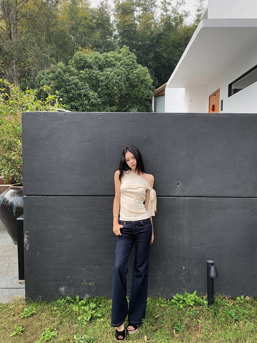 【tops】オフショルダーTシャツ　M29794
