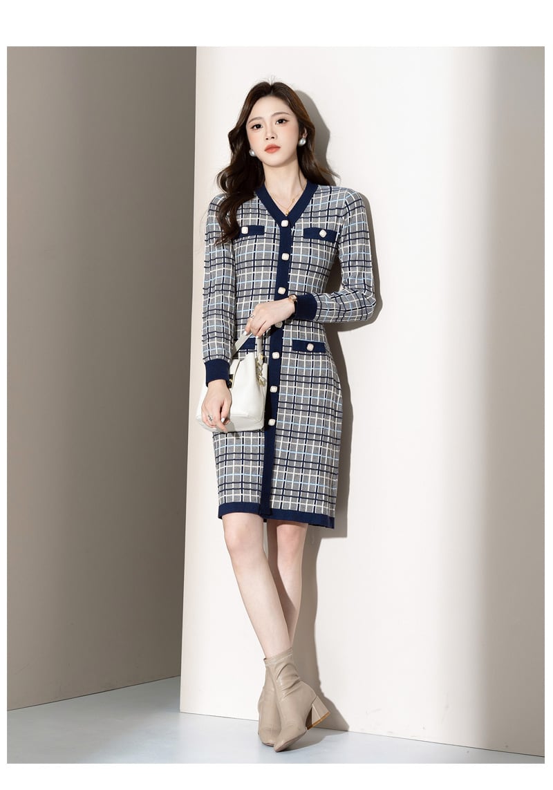 【dress】ニットワンピース　M26168