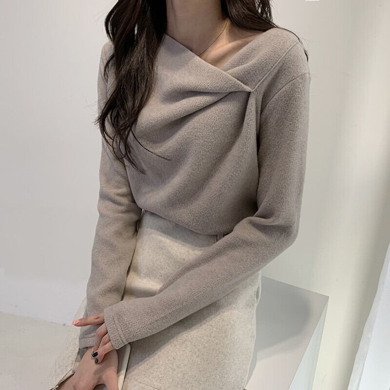 【tops】人気ニットトップス　M26661