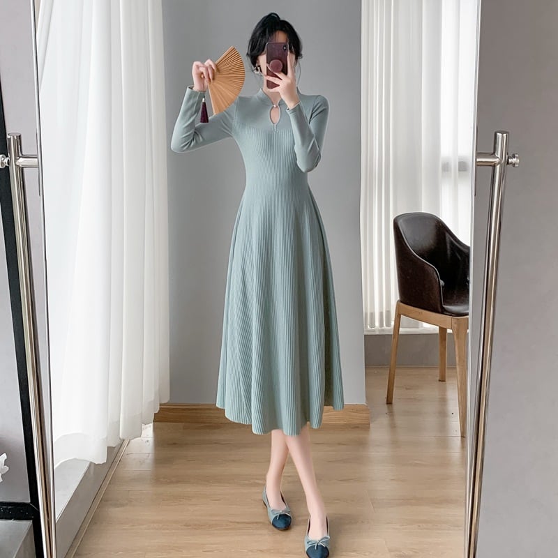 【dress】ニットワンピース　M26176