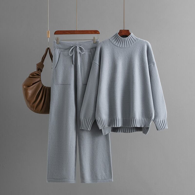 【set】ニットセーター×スカートセット　M28474