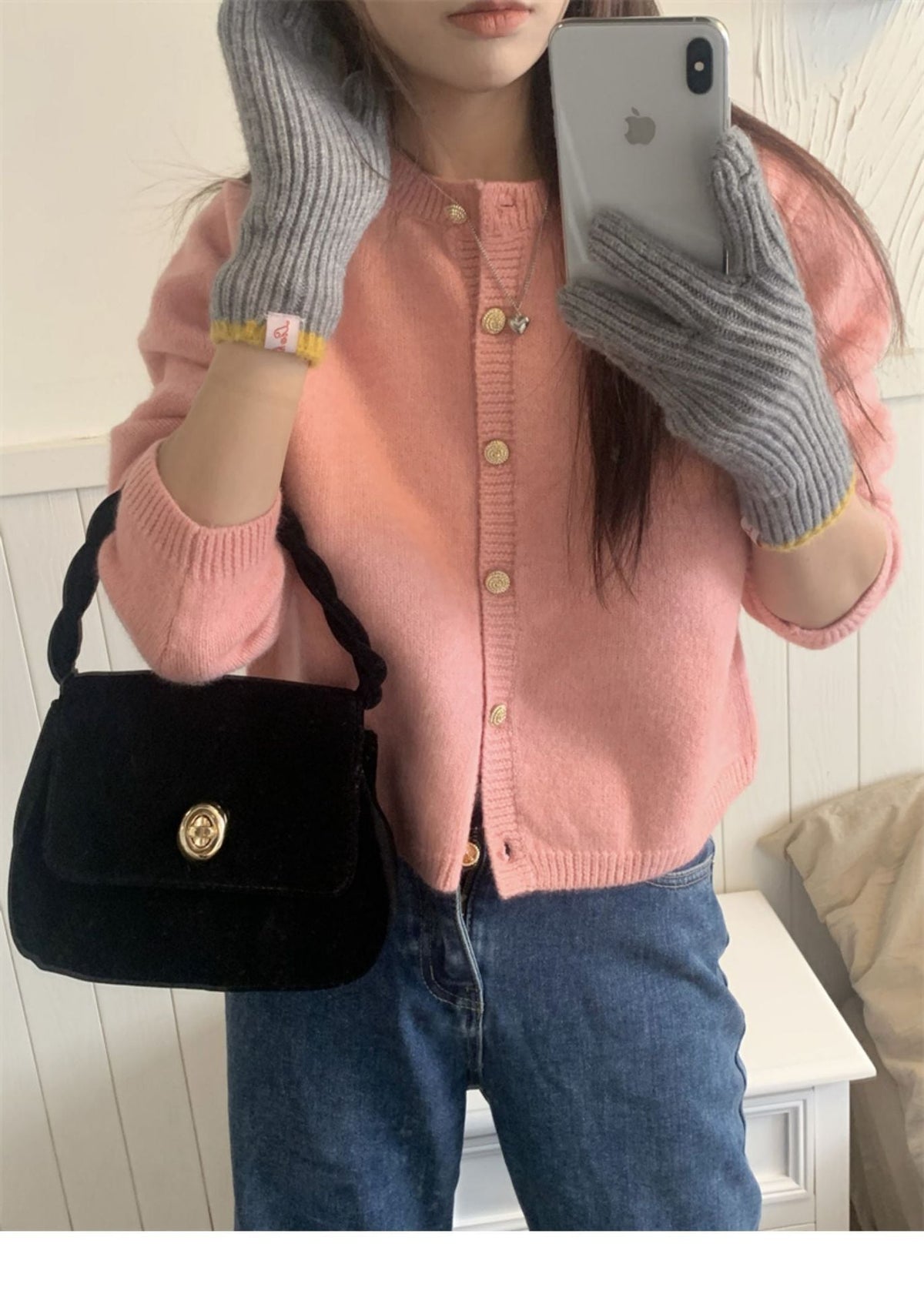【outer】ニットカーデ　M27233