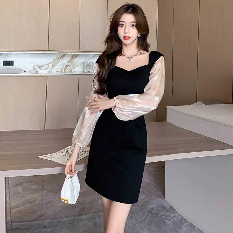 【dress】ドッキングデートワンピース　M18627
