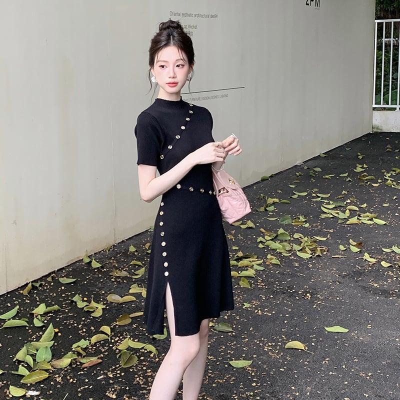 【dress】ニットワンピース　M23994