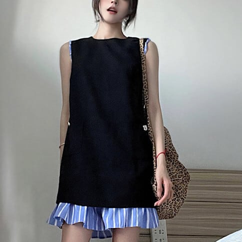 【dress】切り替えワンピース　M24059