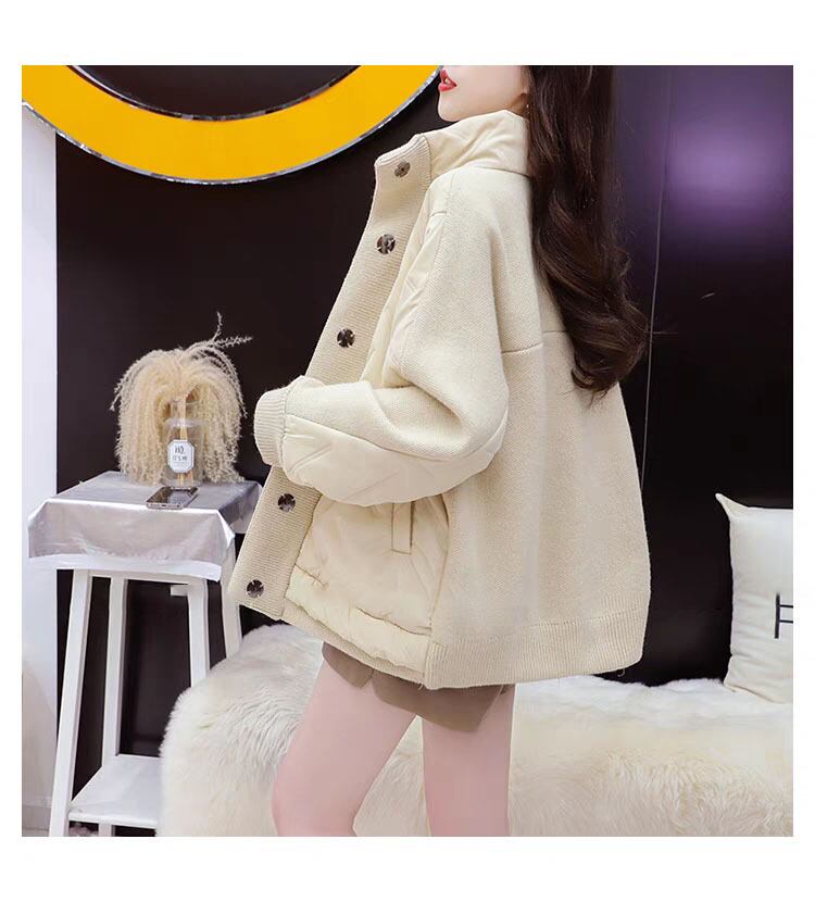 【outer】ニットドッキングアウター 　M29189