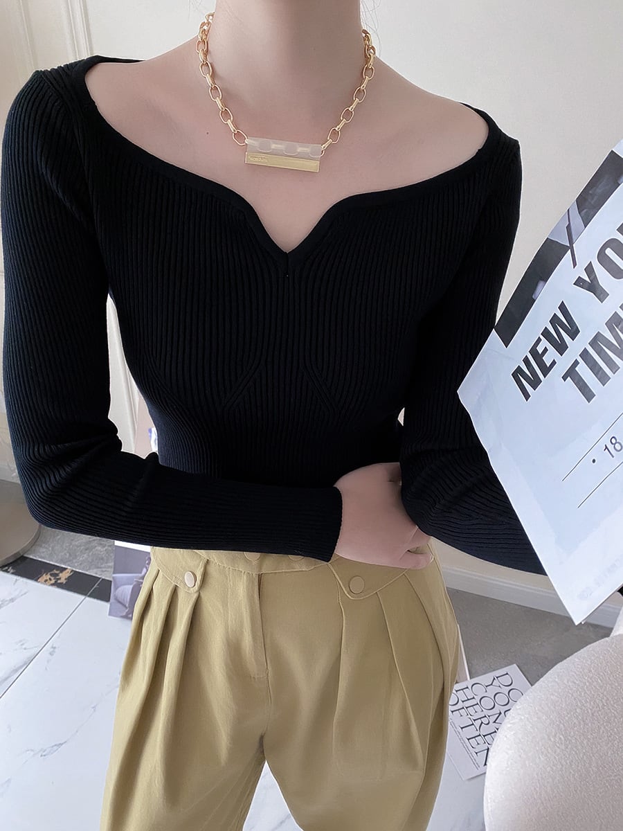 【tops】人気ニットトップス　N2937