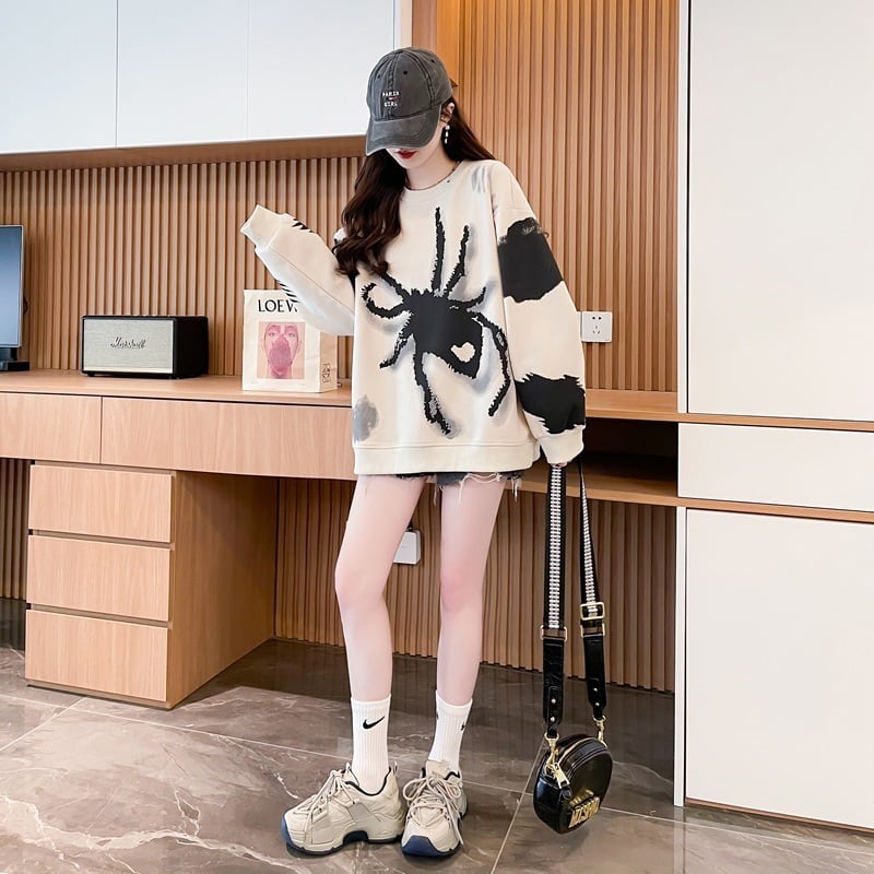 【tops】プリントプルオーバー　M27086