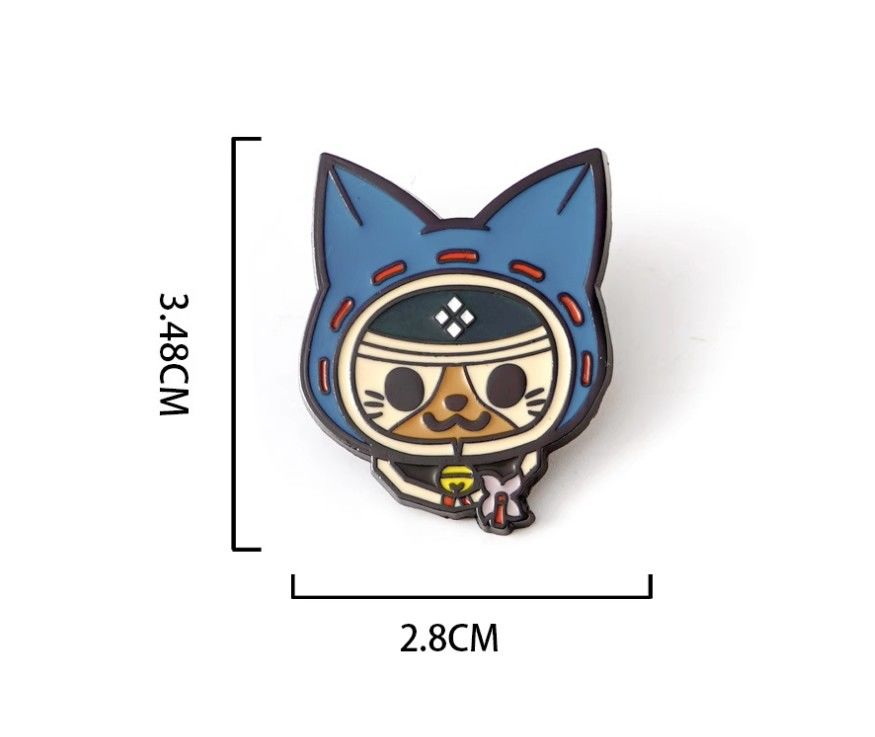 【GOODS】モンスターハンター 金属 プローチＱ2229