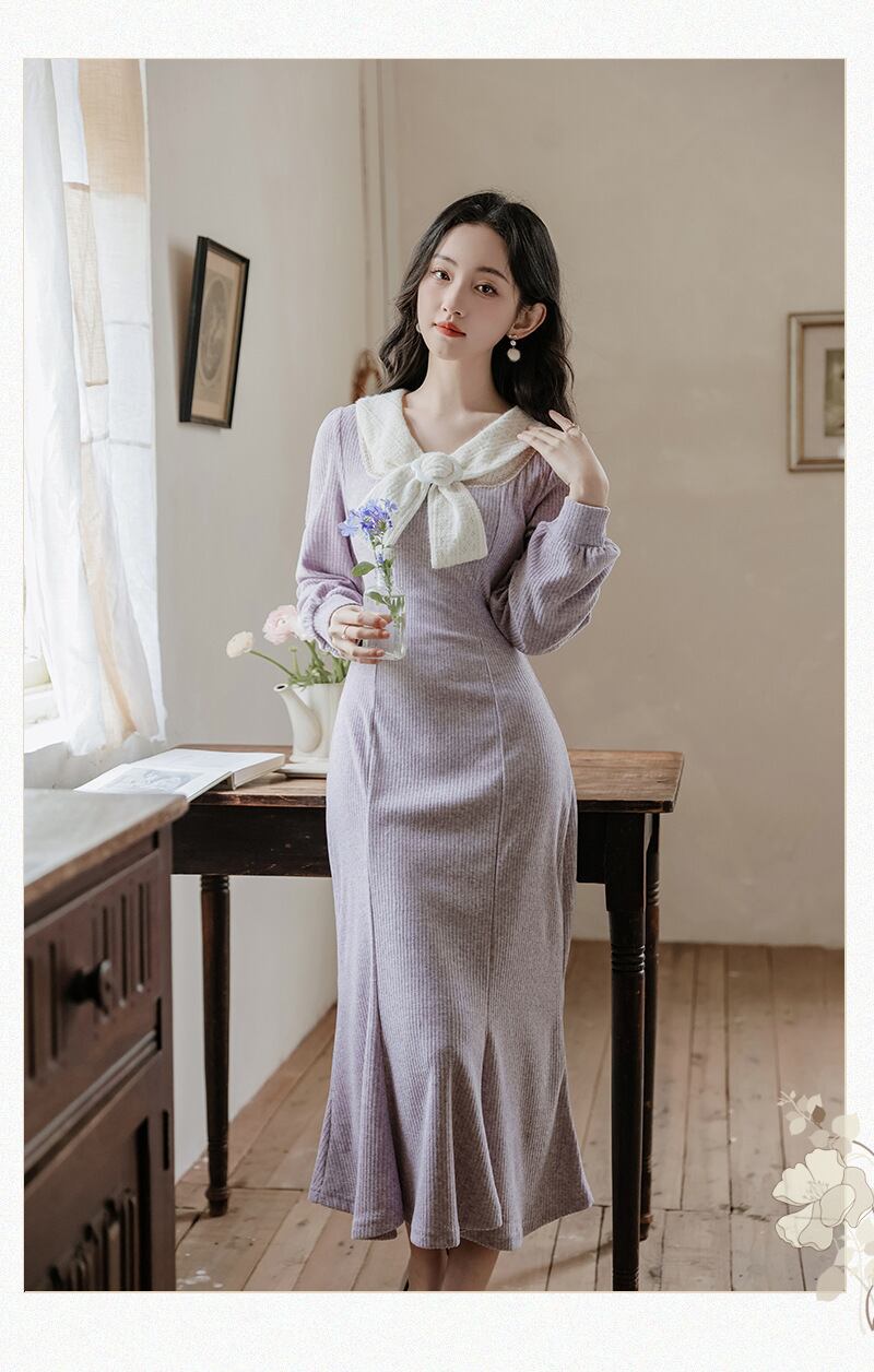 【dress】ニットワンピース　M26896