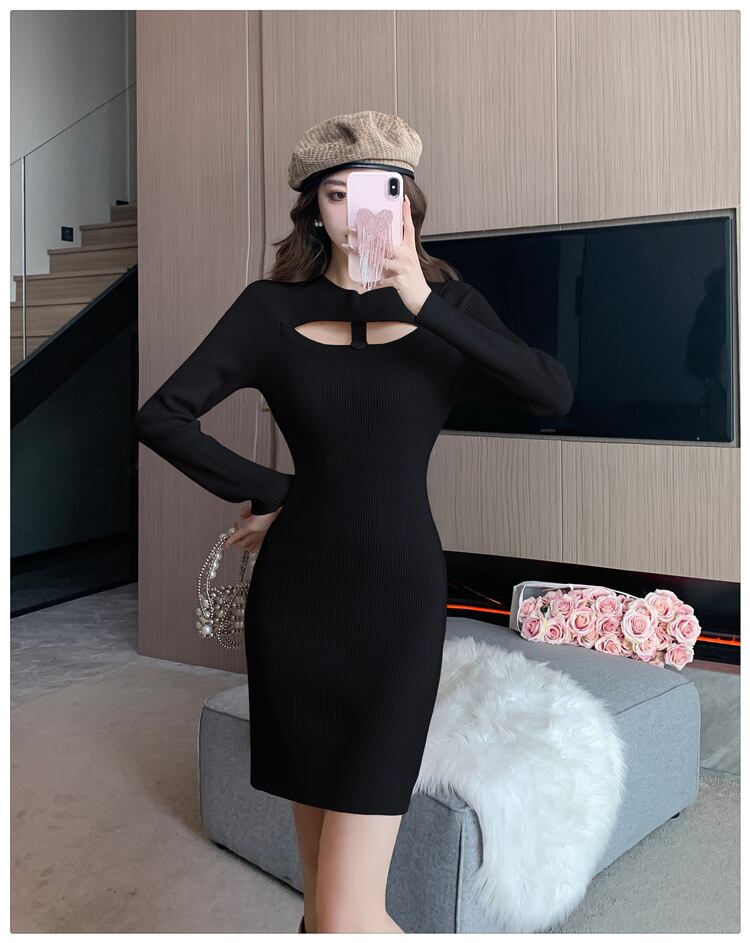 【dress】ニットワンピース　M28340