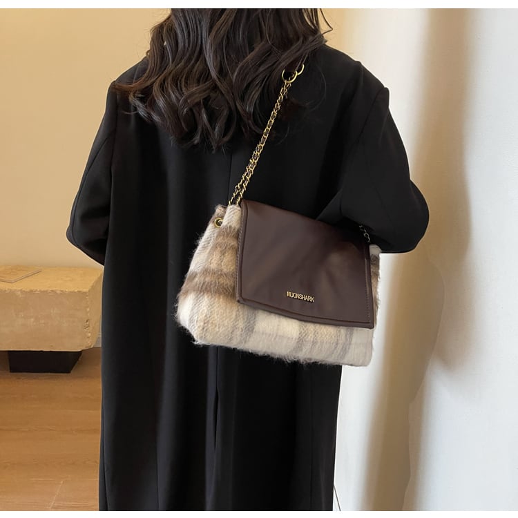 【小物】大容量ジッパーショルダーバッグG20148