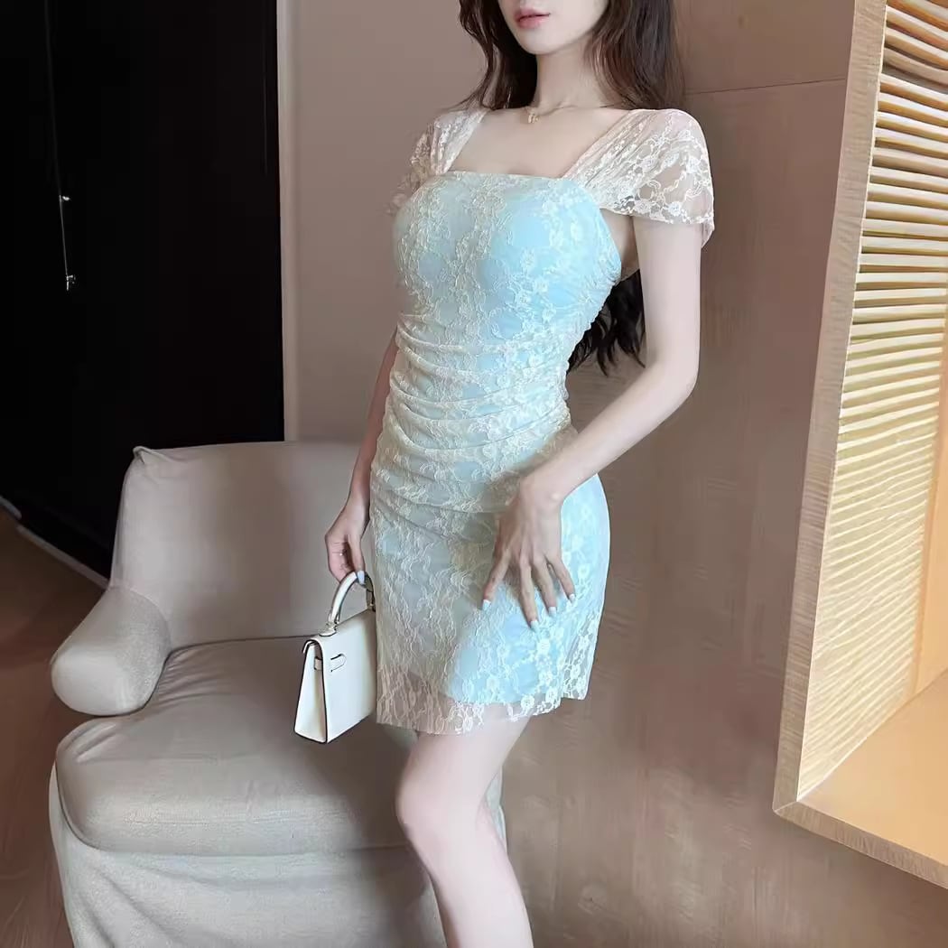 【dress】レースワンピース　M24850