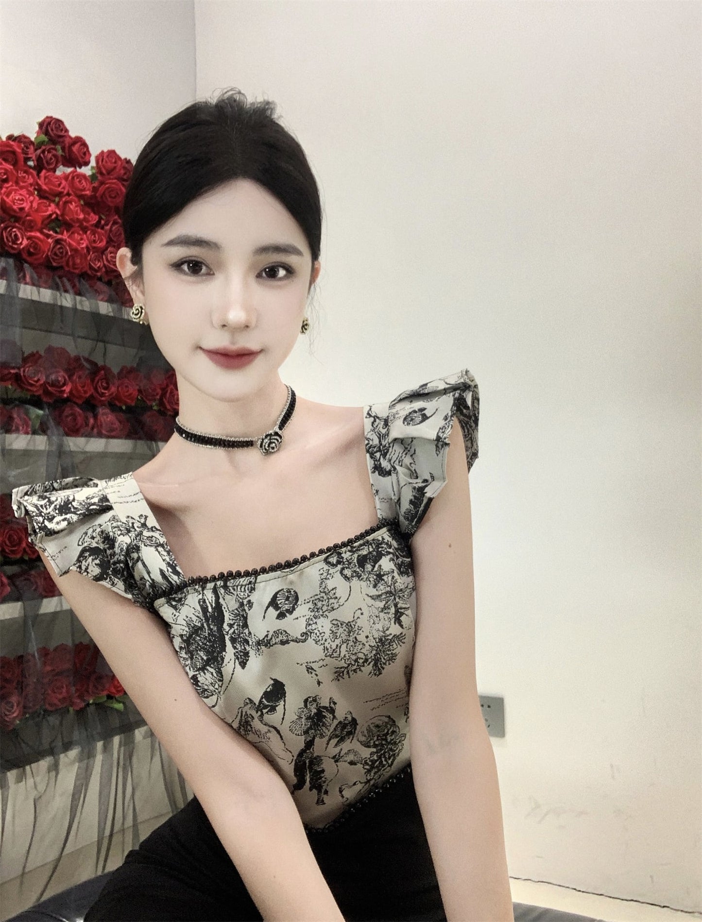 【dress】切り替えデートワンピース　M22208
