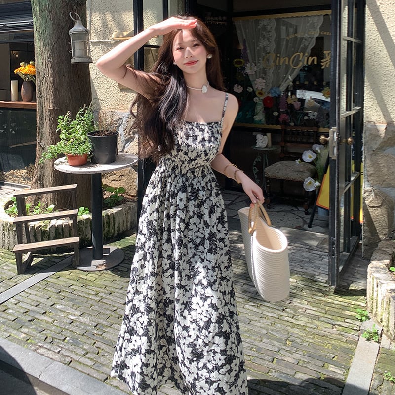 【dress】プリントキャミワンピース　M24976