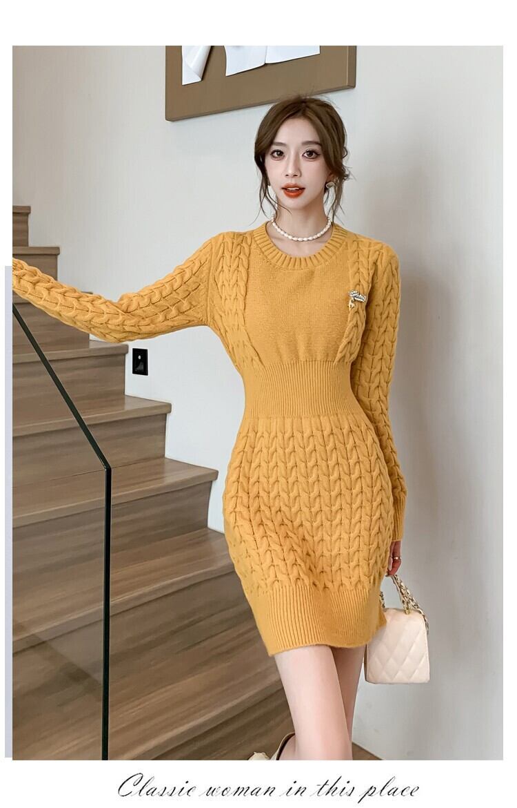 【dress】ニットワンピース　M18797