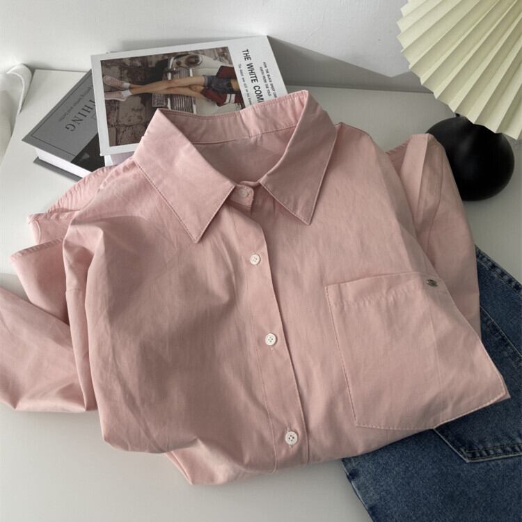 【tops】カラーシャツ　M29894