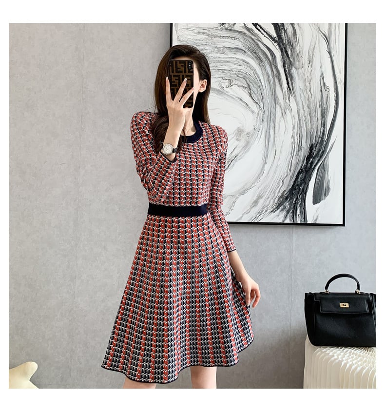 【dress】ニットワンピース　M25501