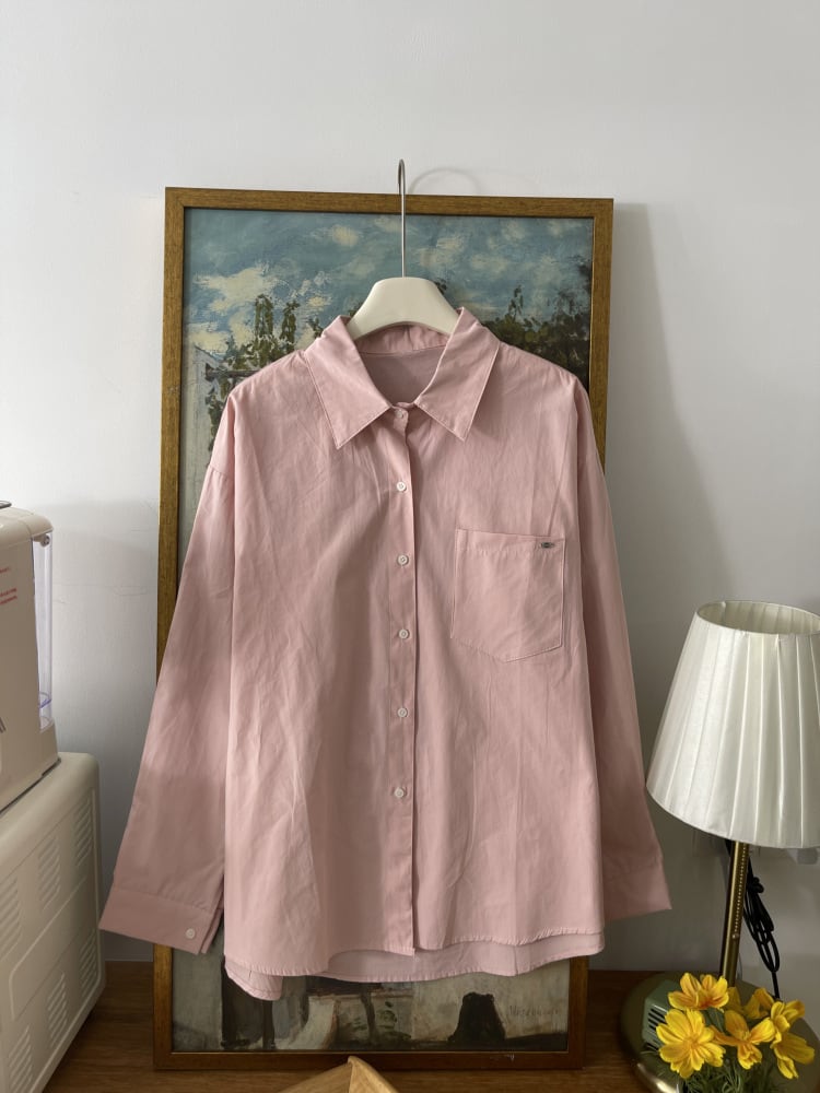 【tops】カラーシャツ　M29894