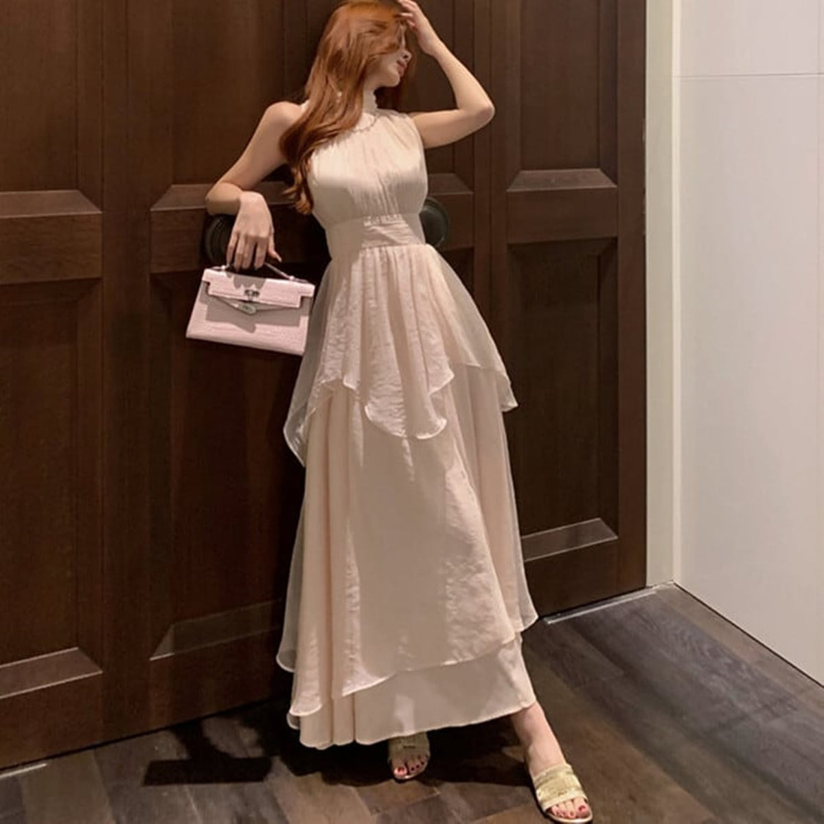 【dress】ノースリーブワンピース　M24304