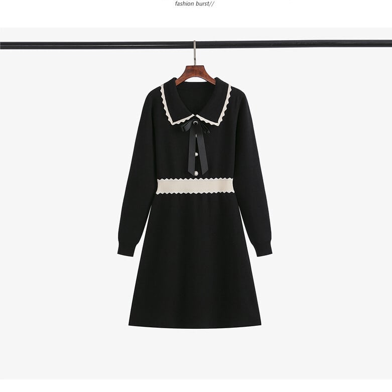【dress】ニットワンピース　M25512