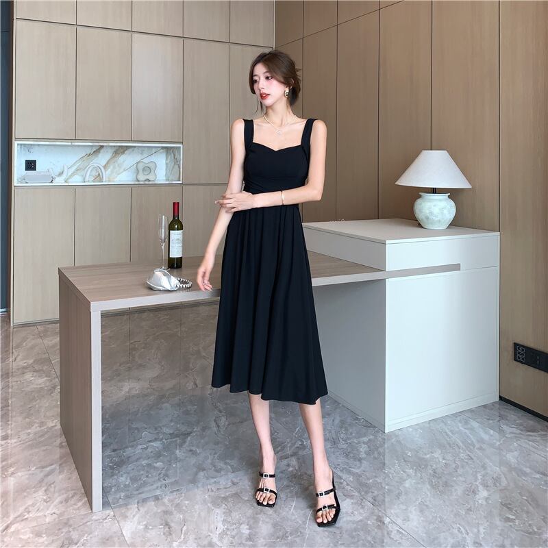 【dress】ギャザー サロペットワンピース G20461